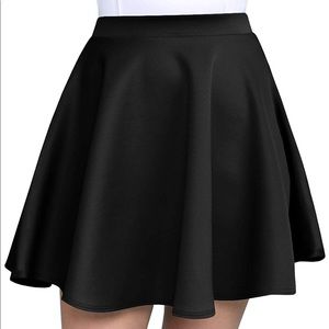 Black, Made by Johnny, Skater Skirt M